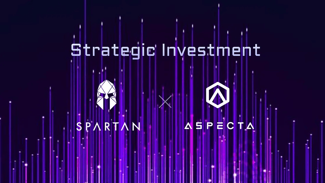 Aspecta Secured Strategic Funding Round By Spartan Group to Accelerate Ecosystem Development